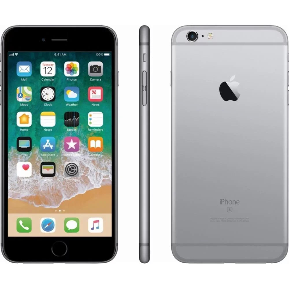Gray USED Plus 16GB iPhone AT&T 6S Space
