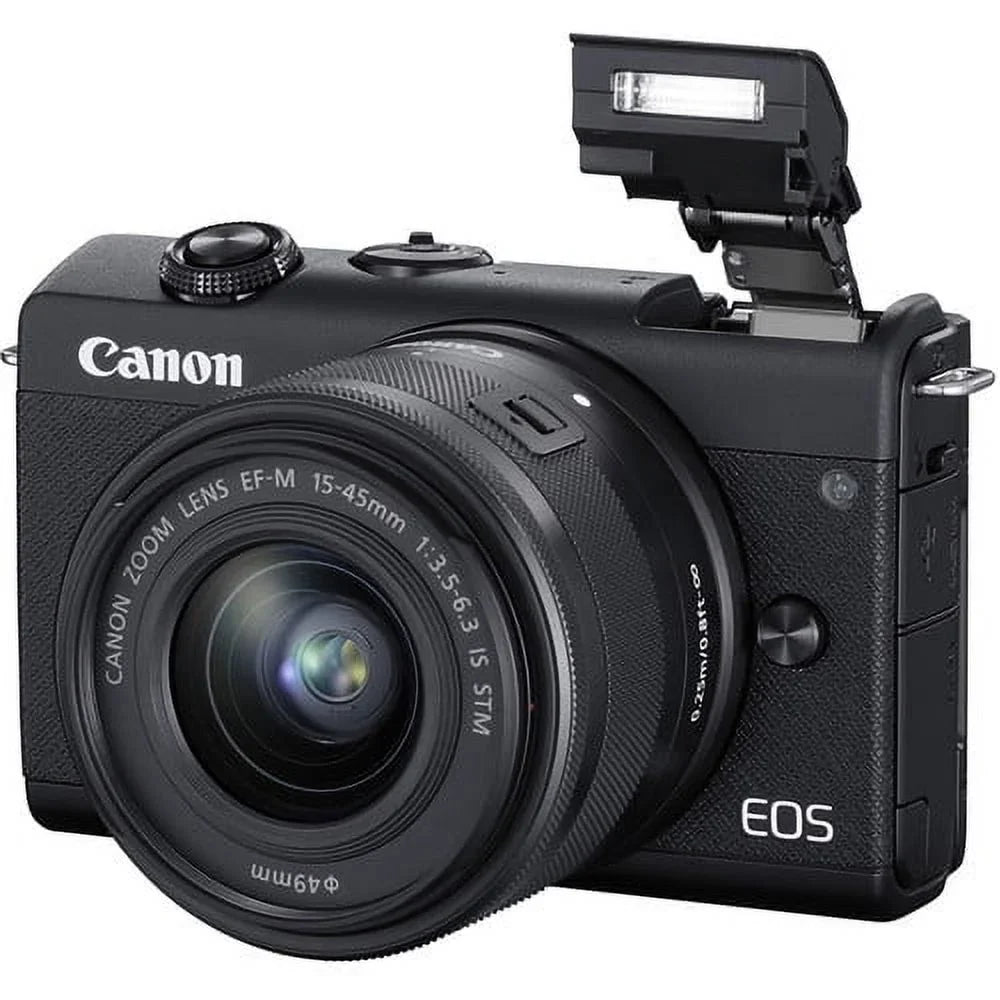 M200 Digital 15-45mm More with EOS Canon Lens Camera Mirrorless (3699C009) +