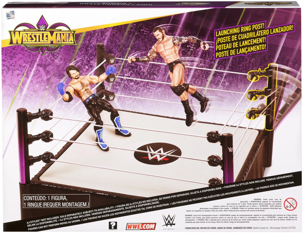 [Includes Playset Wrestlemania Orton] Randy Ring WWE Wrestling