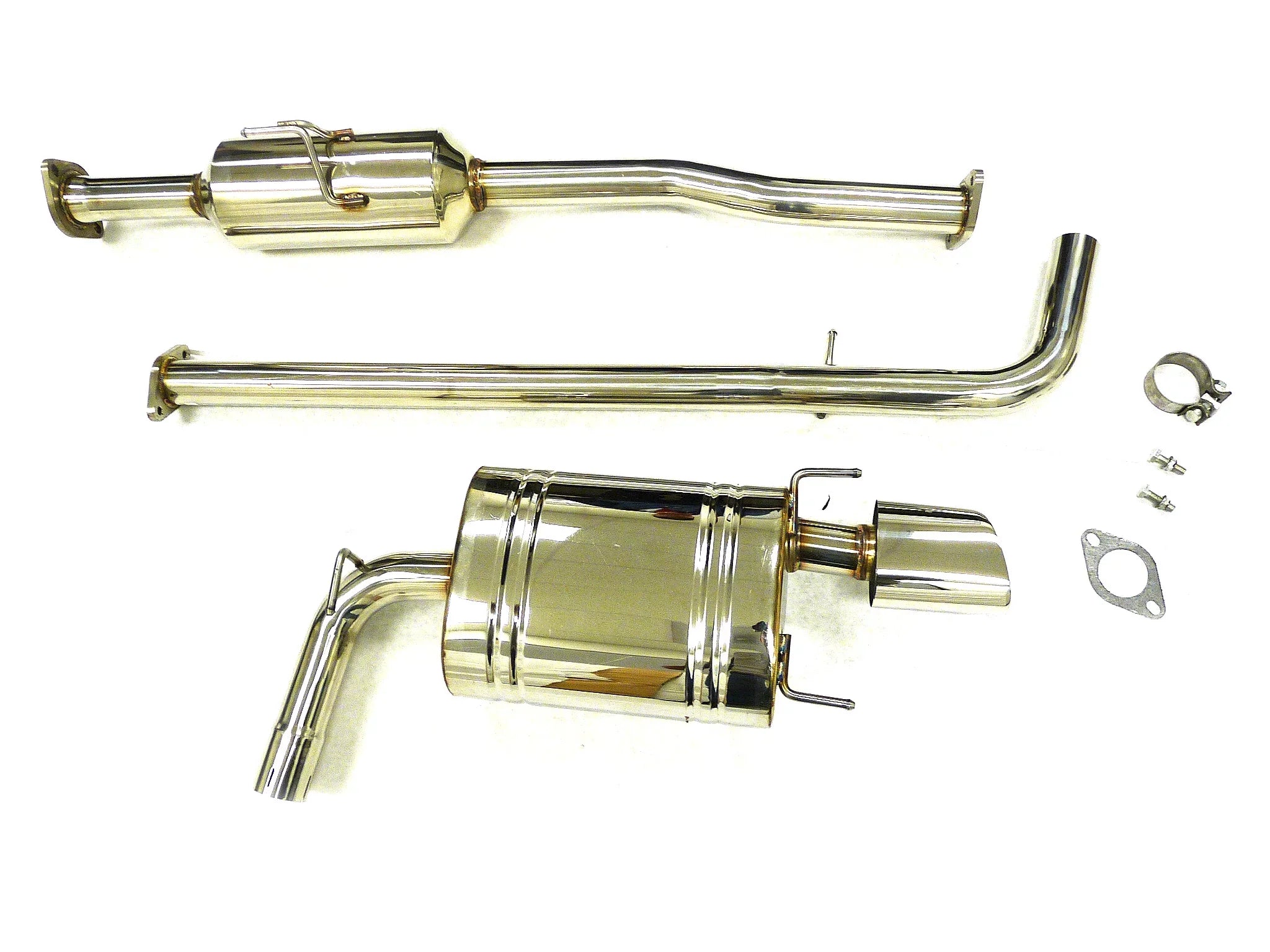 2007-2011 4Cyl. Stainless OBX-RS Toyota Catback Fits By Exhaust Camry