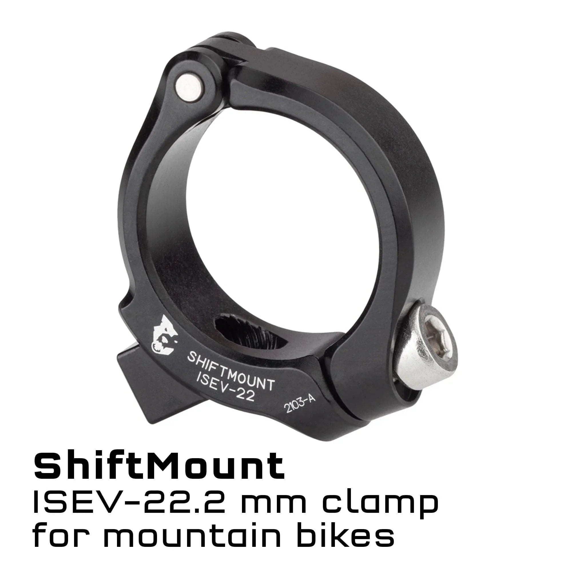 '- 22.2mm ShiftMount for Tooth I-spec Clamp II Wolf Shifters