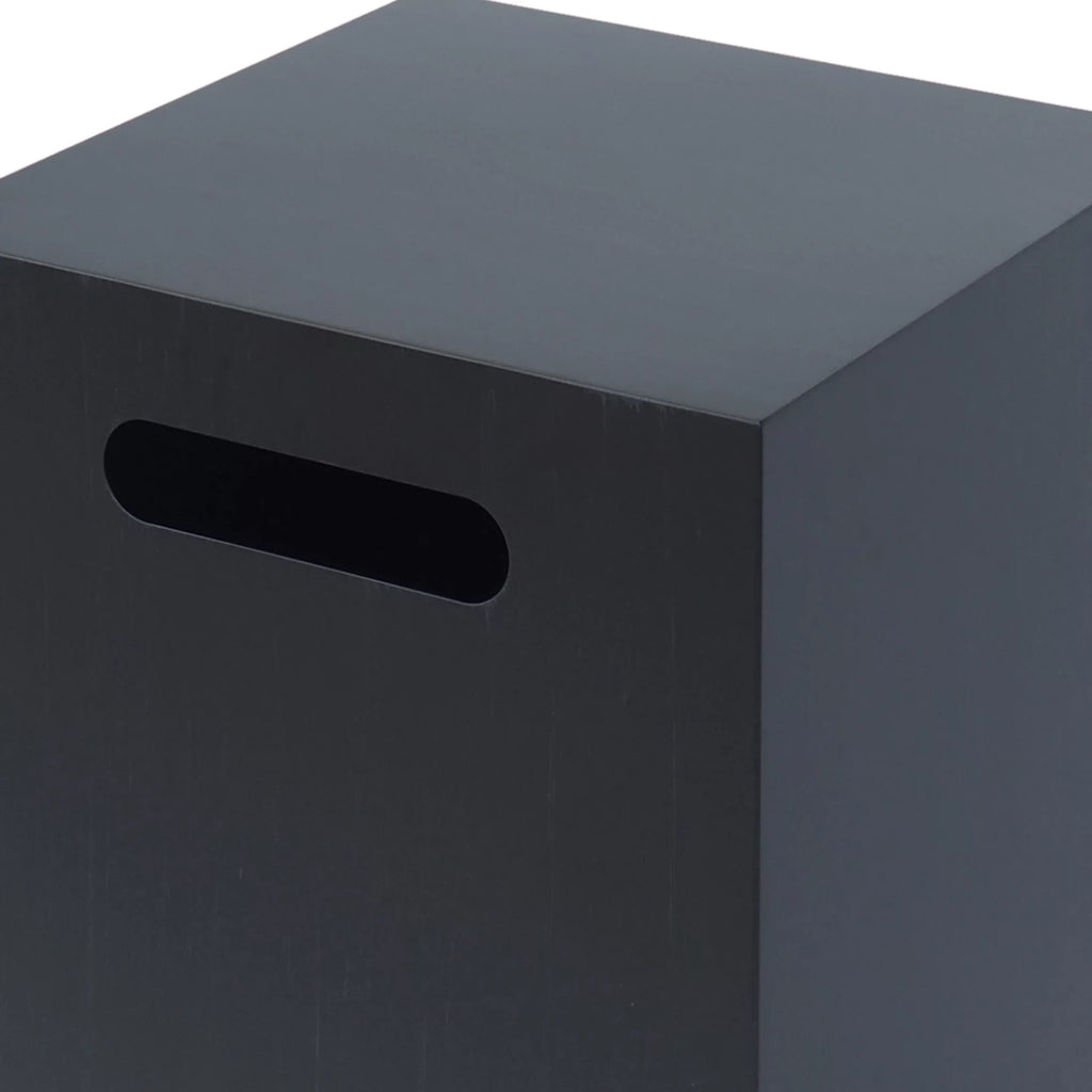 Grey Iron exterior Reign Rectangular Gas Dark Pit , Fire