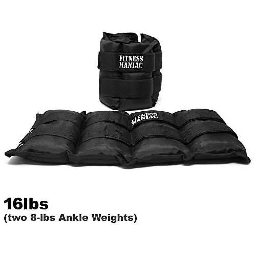exercises ab, leg walking, premium pair men gym, heavy set straps weight, pro lbs for workout, glute 1 weights durable 16 double ankle women for ankle) per (8 pounds and