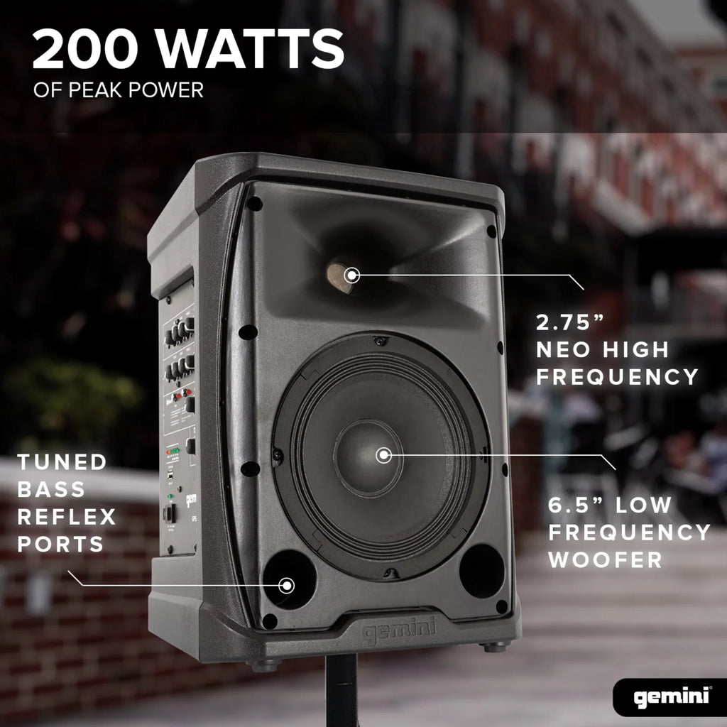 PA Battery-Powered System Gemini GPSS-650