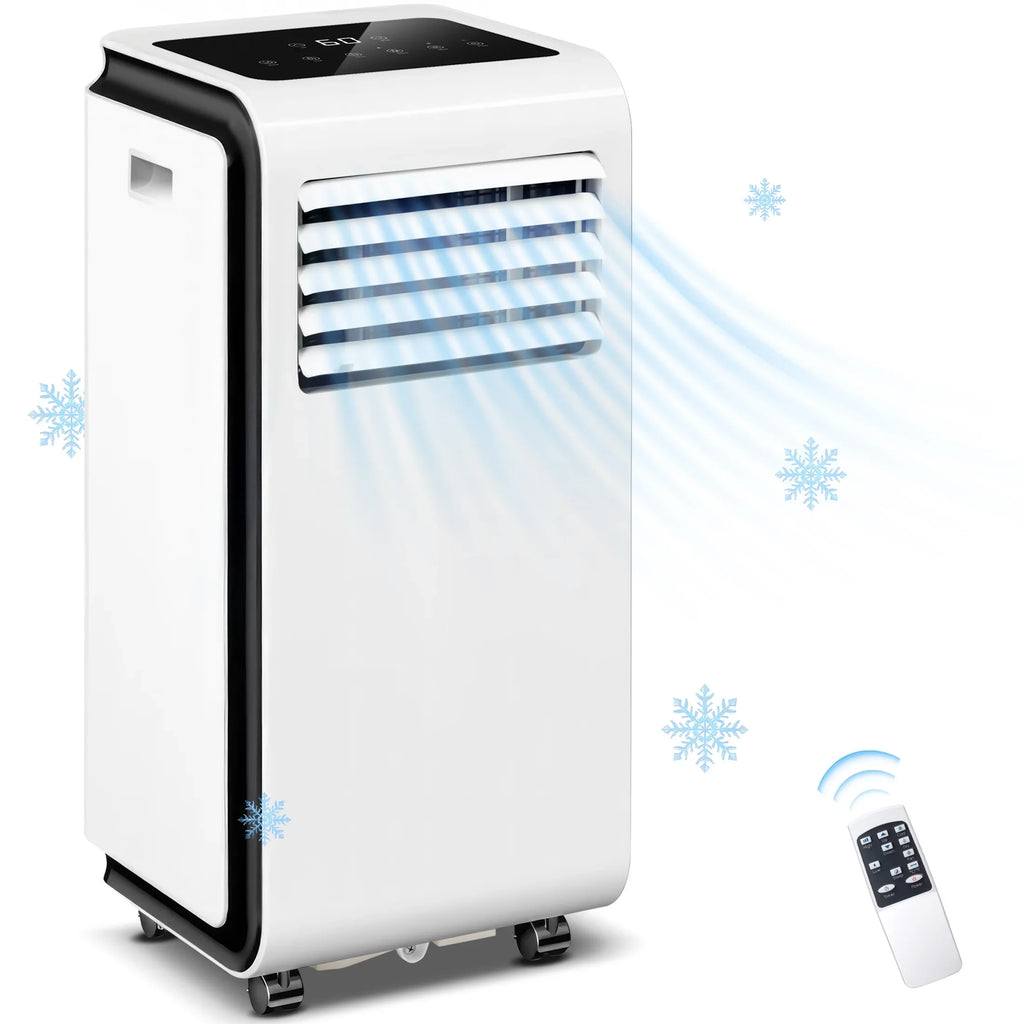 AC with Conditioner, 6,000 ASHARE) 24-Hour Portable 3 in BTU BTU 1 Fan, Dehumidifier, Timer (10,000 KISSAIR Air