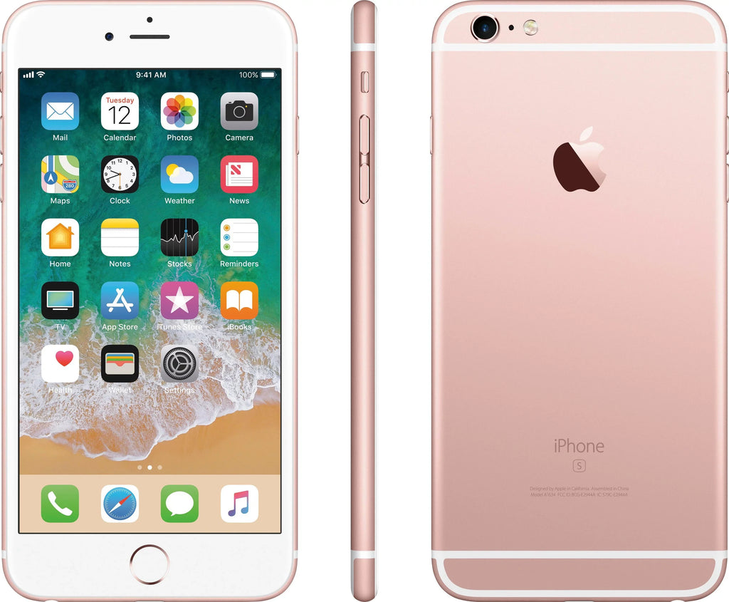 Plus Unlocked 64GB Used iPhone Gold GSM Rose 6s