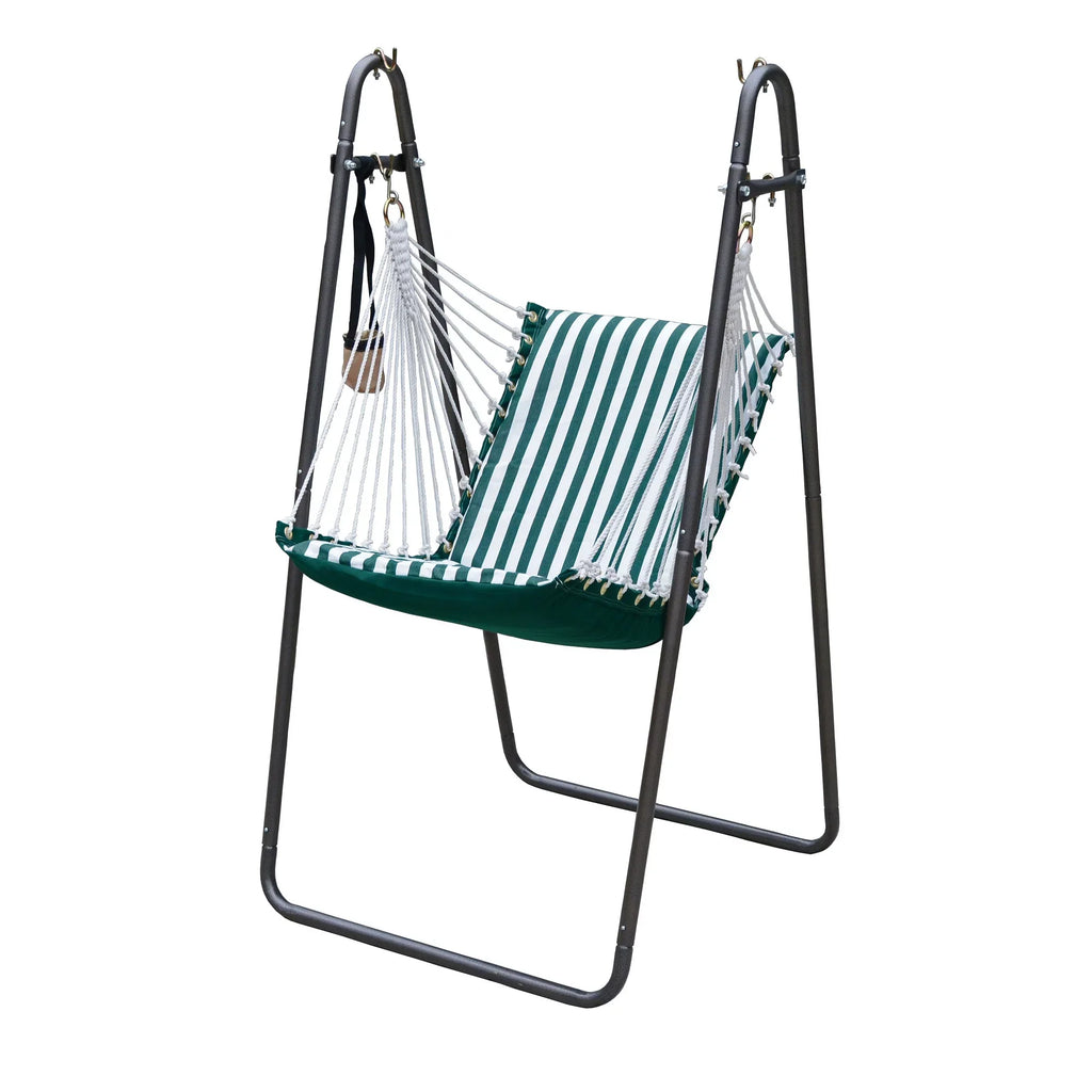 and with Hamptons Comfort White 64" Green The Soft Stand Chair Acrylic Hammock Collection