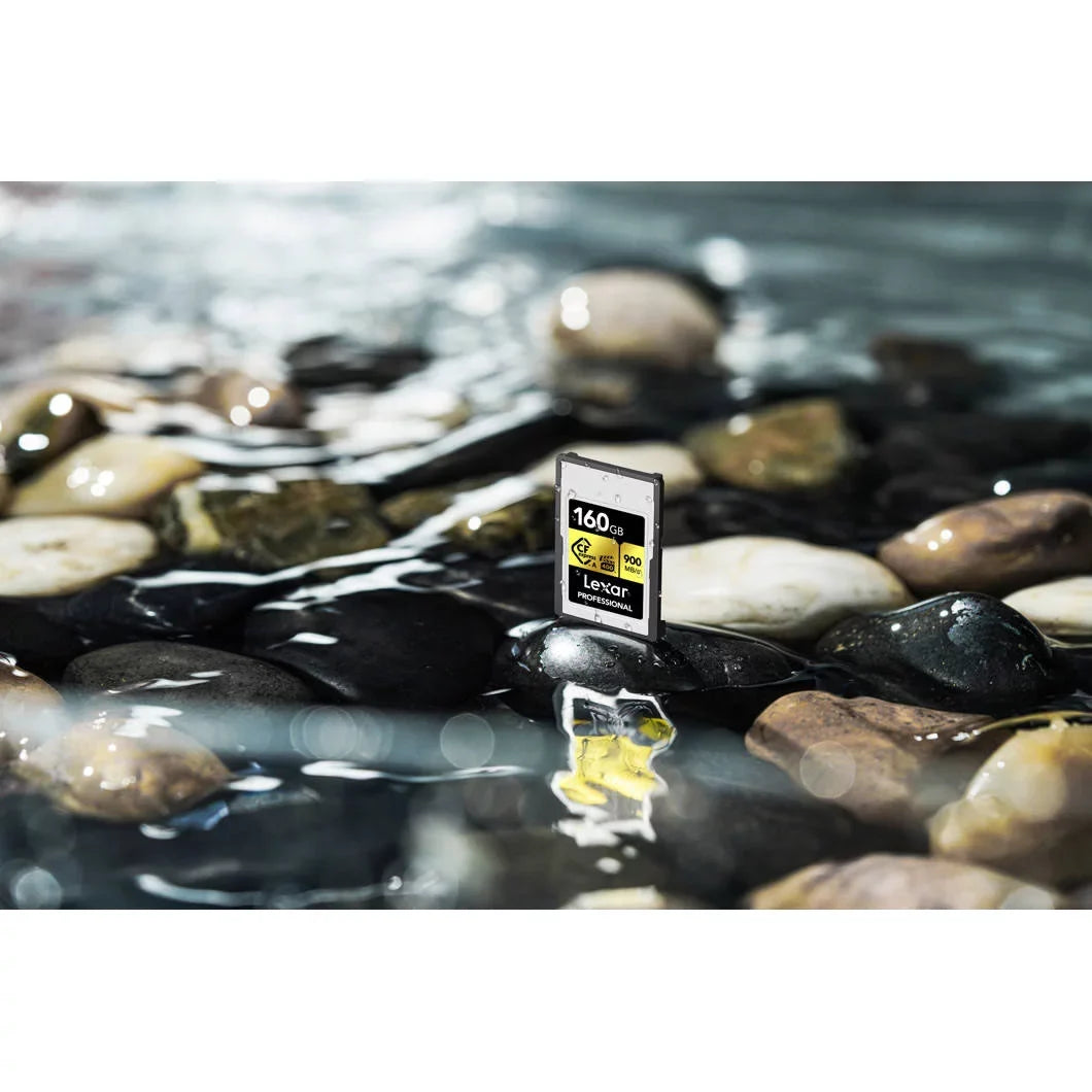 160GB Lexar Bundle Lexar with Card, CFexpress Reader 3.2 USB Professional Type CFexpress Pro 2x2 A/SD R900/W800 Gold Gen A (2-Pack) Memory Type