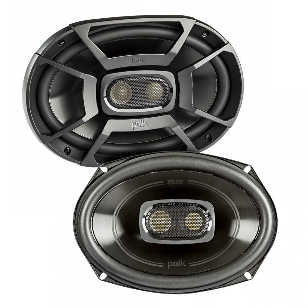 Polk Marine Boat 6x9" Stereo Pairs Coaxial 3-Way Speakers 450W DB692 (QTY 2 Car of 4) Audio