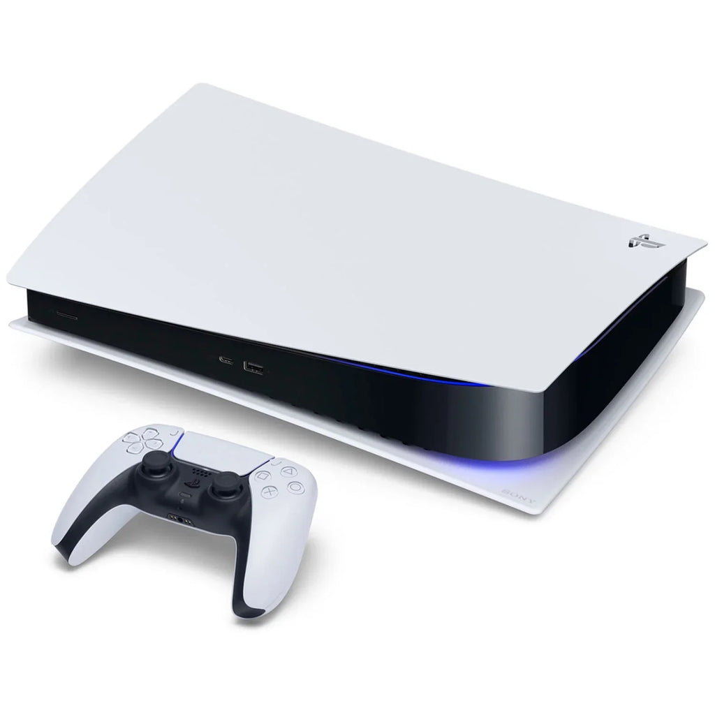Dual Extra Bundle Disc) Controller Station Cosmic 5 Playstation Version with Red and Charging Console Disc (PS5