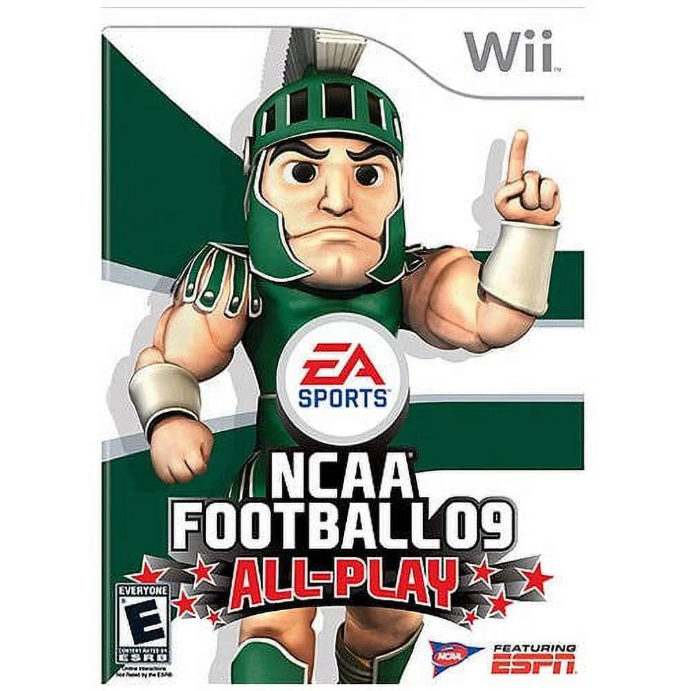 All-Play Football Nintendo Wii 09 NCAA Pre-Owned -