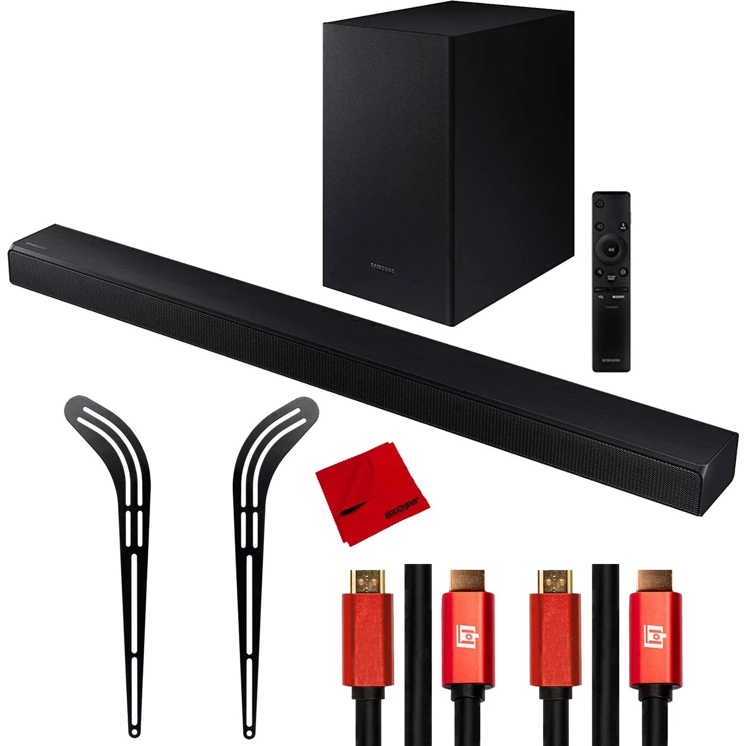 Audio, with Bracket Dolby with Surround Bundle HW-T550 Mounting Sound Soundbar