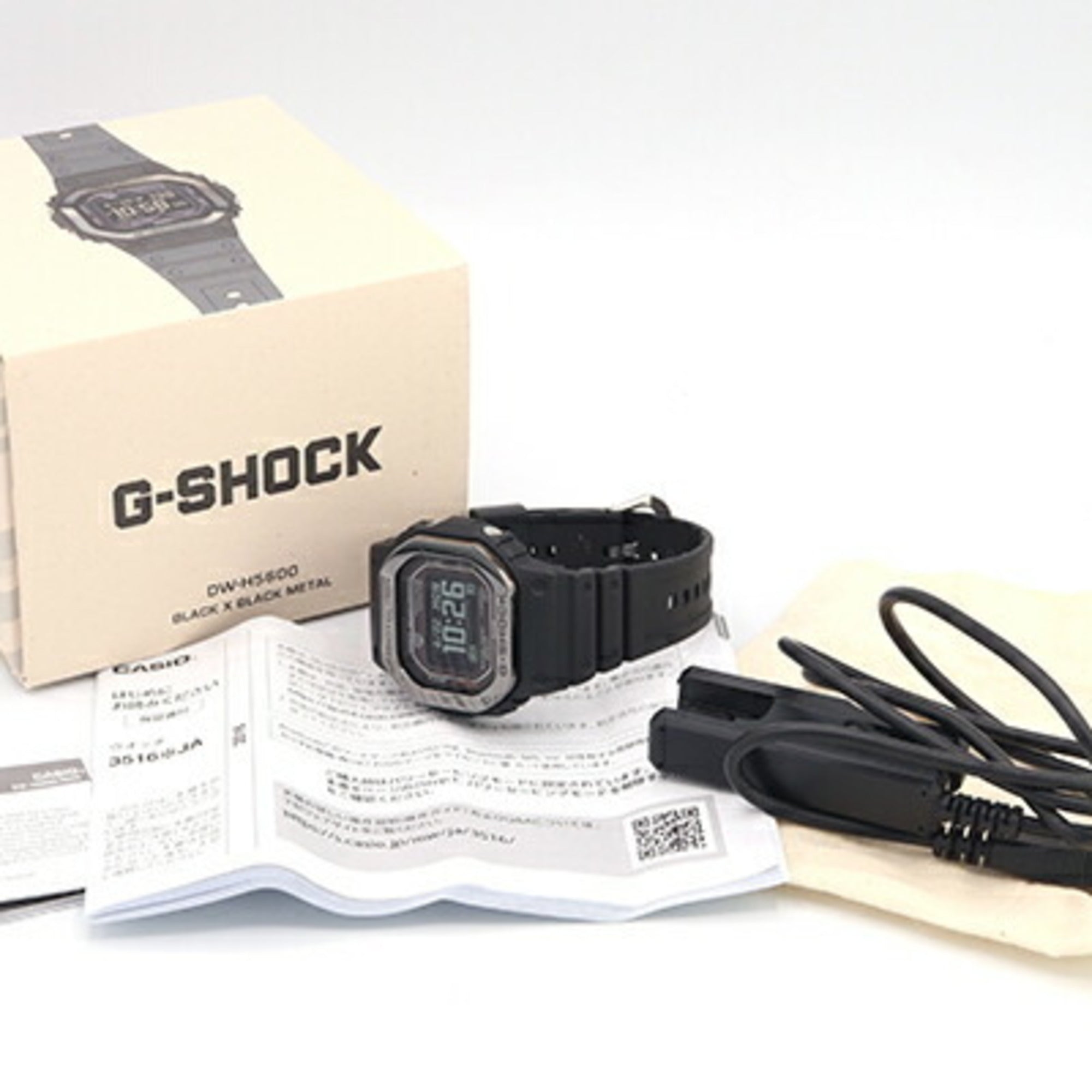 Square G-Shock G-SQUAD Watch GSHOCK DW-H5600MB-1JR Women's G-Squad CASIO 5600 SERIES Biomass Men's (Good) Casio Steel G-SHOCK Stainless Pre-Owned