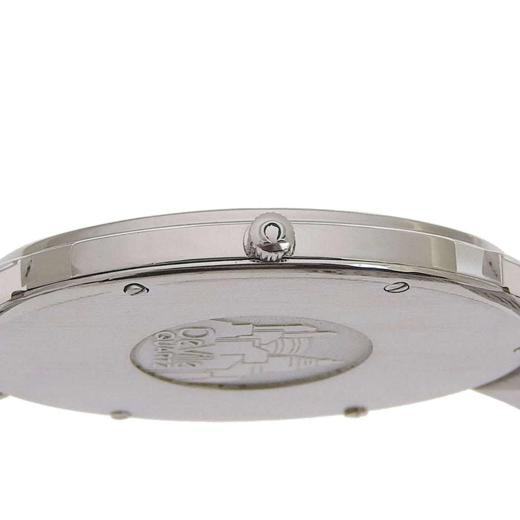 Steel Ville Omega Pre-Owned Dial Watch Made Boys Swiss De (Fair) Silver Silver/Gold Quartz OMEGA Stainless