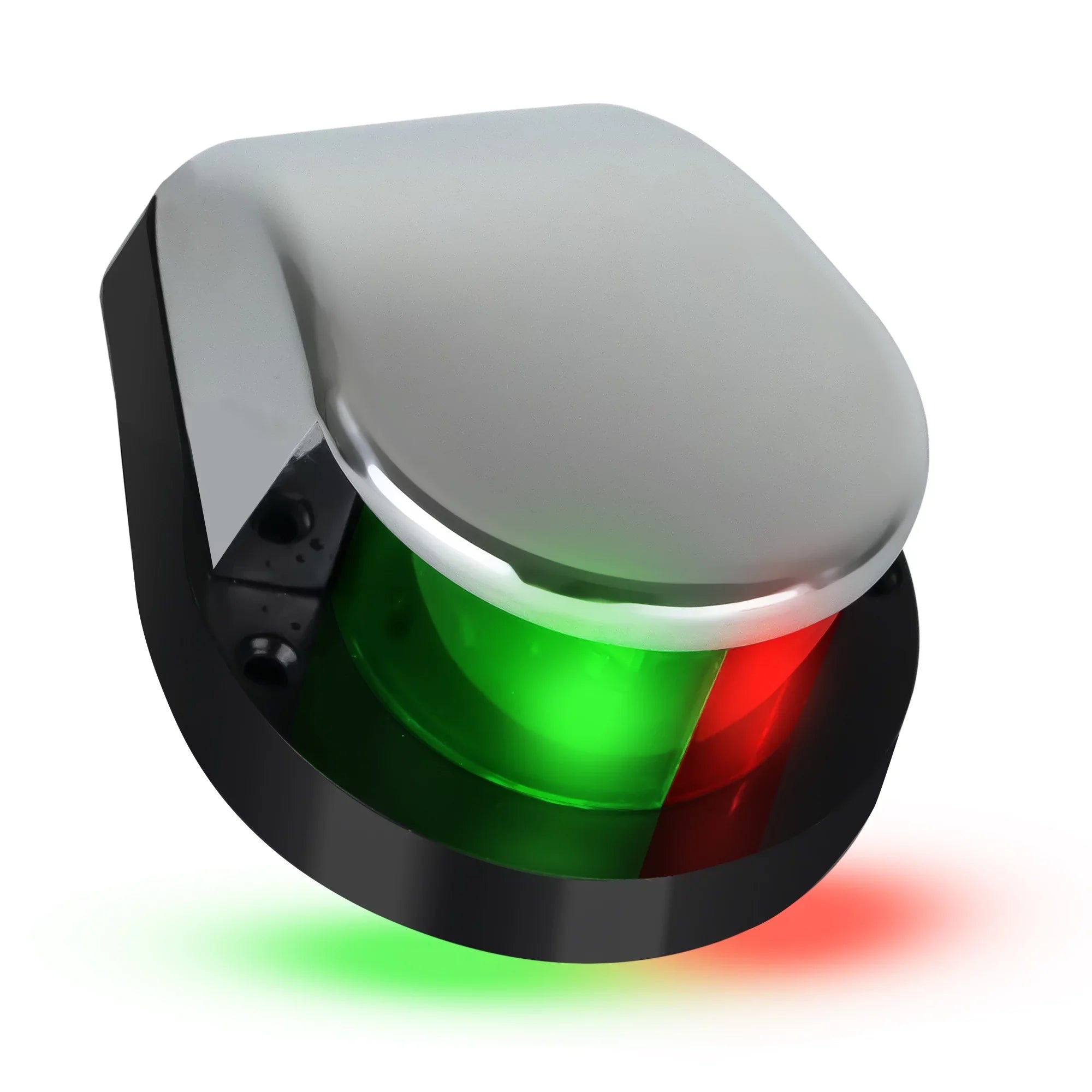 FO4429 Lights 2NM Rules LED and Boats Oceans Five Light, Green, Light, Navigation Lights Horizontal Navigation for Red LED Bow - Mount Navigation USCG Bi-Color 12V, Boat - Lights Boat
