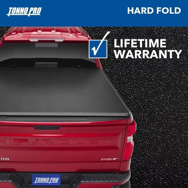 Tonno - Bed Hard 6' | HF-562 Bed Truck Fold, 2023 2016 Cover Hard | Fits 2" Tonneau Tacoma Pro (73.7") Toyota Folding