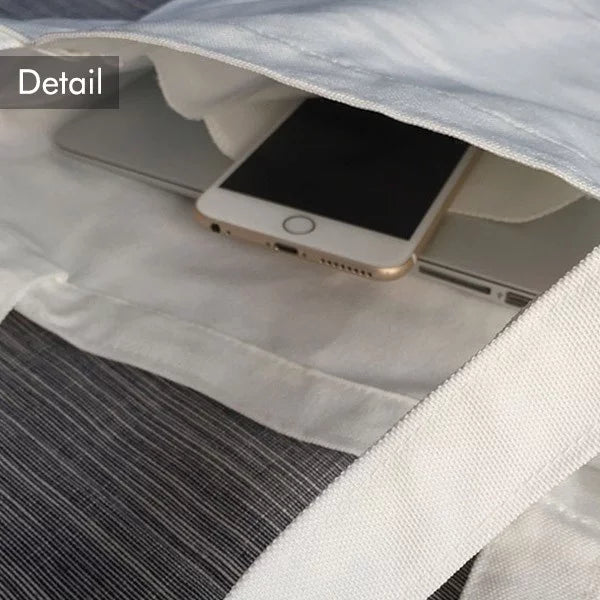 Tote Shopping Canvas Father Satchel Entry Identifies Casual Belong Handbag Bag