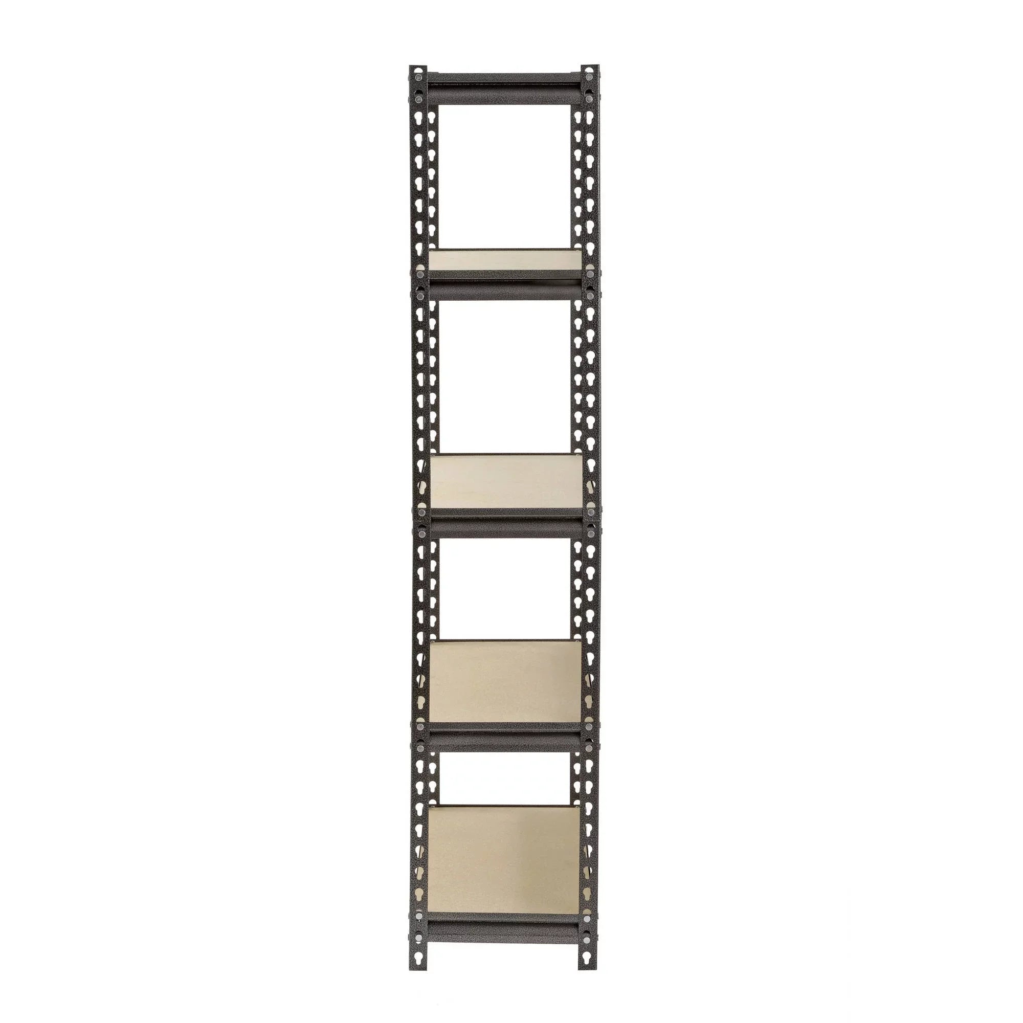 Capacity Steel 60"H lbs. Shelves, 30"W x per x 12"D Muscle 5-Shelf 500 Silver Rack Shelf; Freestanding