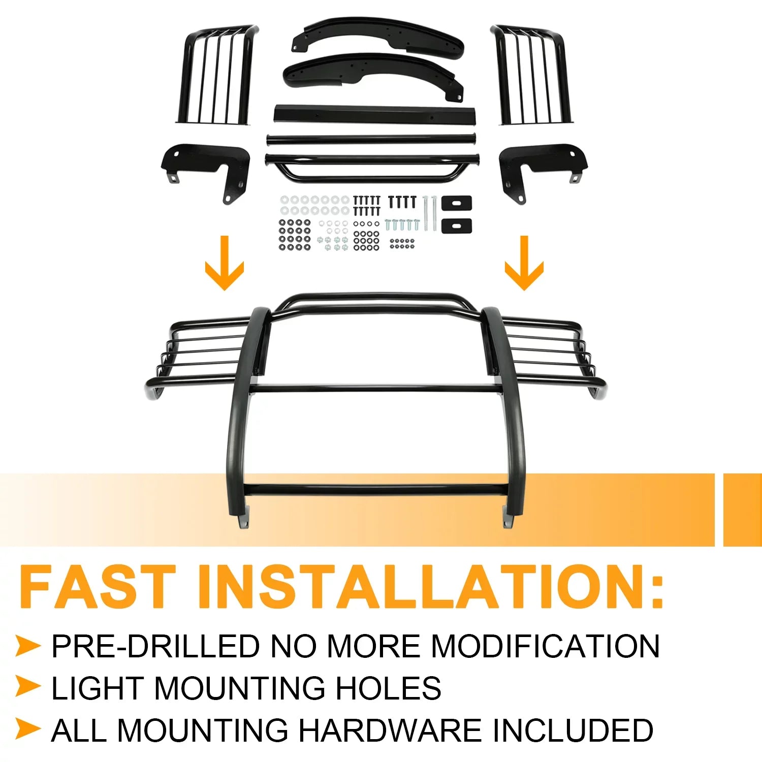 04 B4000 09 Steel 10 Black 11 Pickup Truck 06 Mazda Guard HECASA 2001 Front 2012 Brush 08 02 Grill for 07 Ranger Coated Powder Grille 05 03