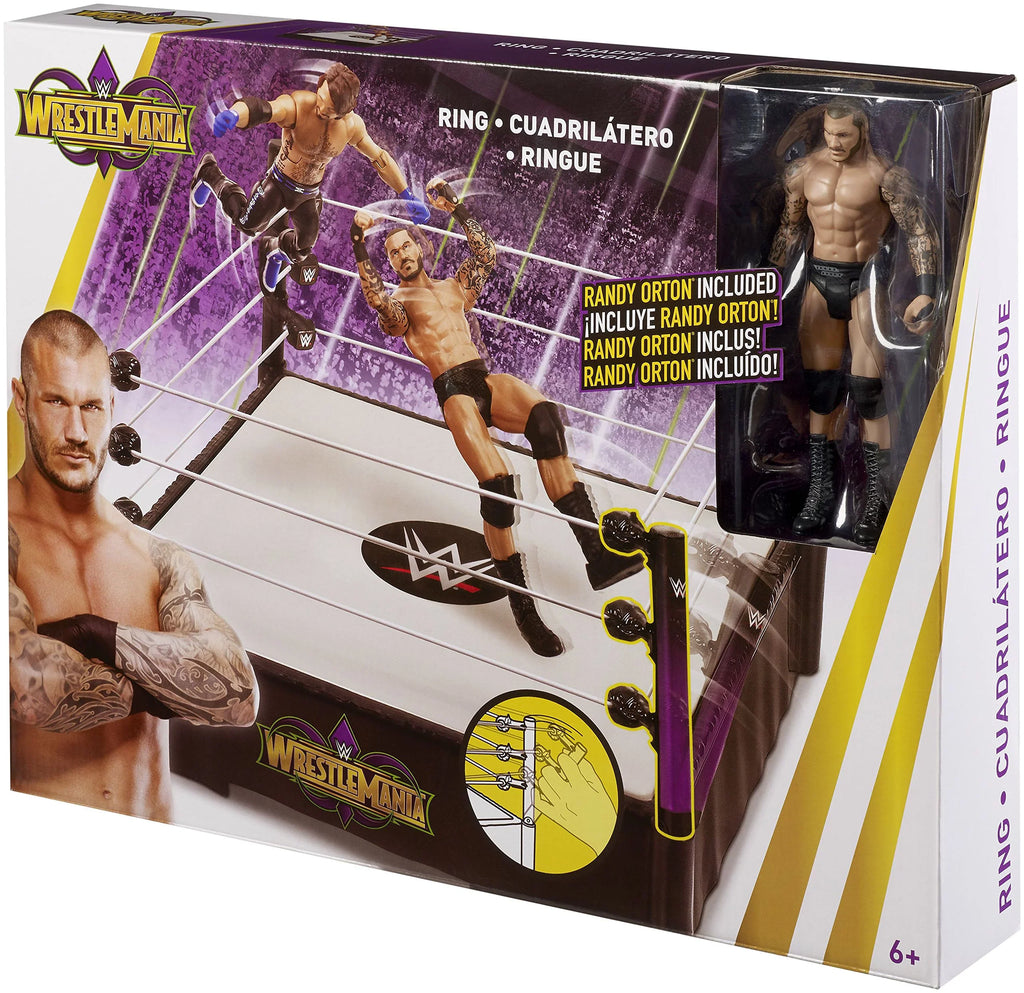 [Includes Playset Wrestlemania Orton] Randy Ring WWE Wrestling