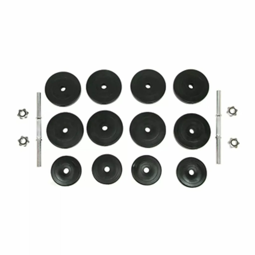 Strength Gym Weightlifting for 18 Piece Training Home Dcenta Set and lb 66.1 Dumbbell