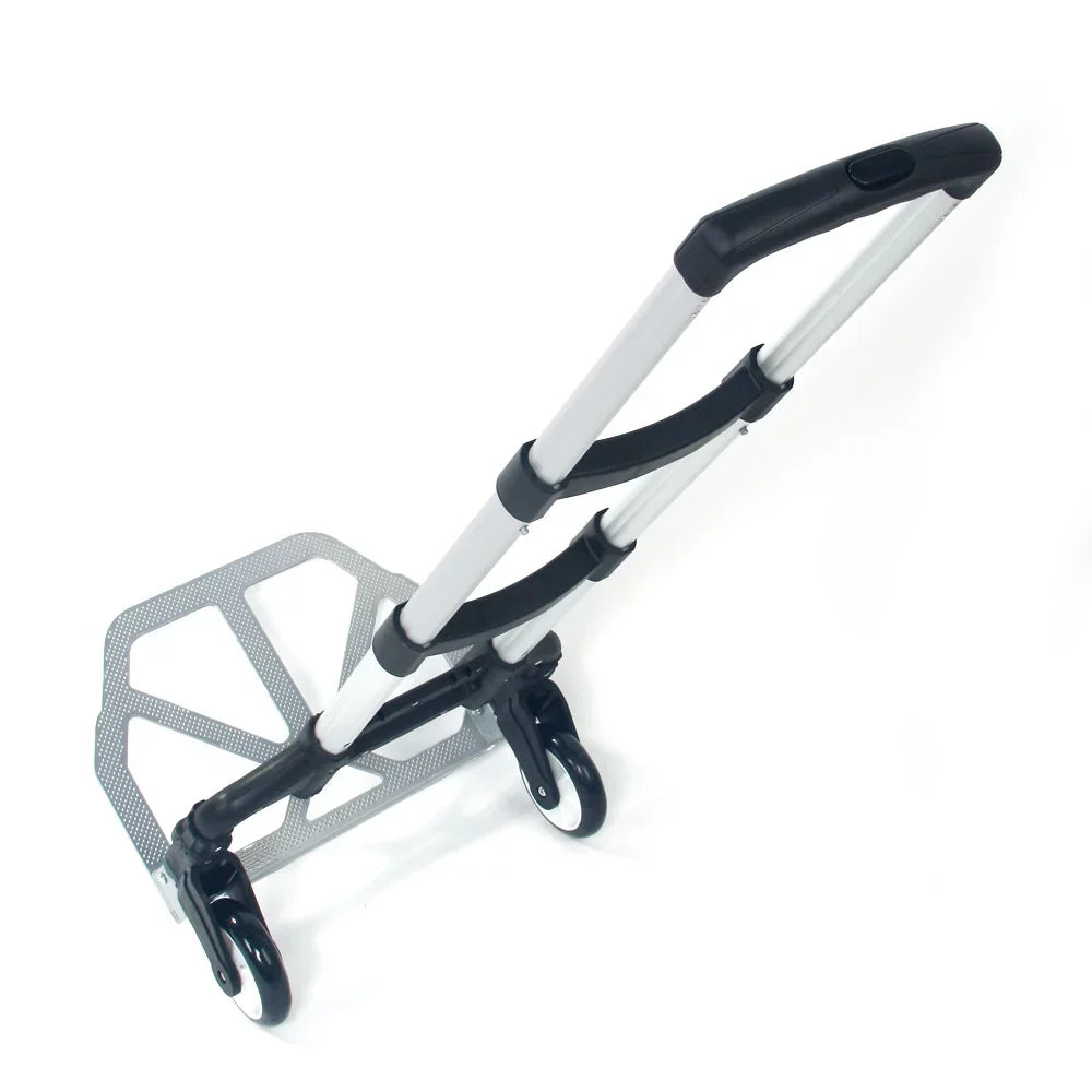Foldable Portable Luggage, Telescopic with GoDecor Trolley, Black for Rod, Carry