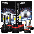 LED 2017 Toyota 2018 2020 H11 H11 2016 BMZONCC Light 2019 Bulbs Fog for 2015 Combo Headlight 4Runner 2010-2014 9005