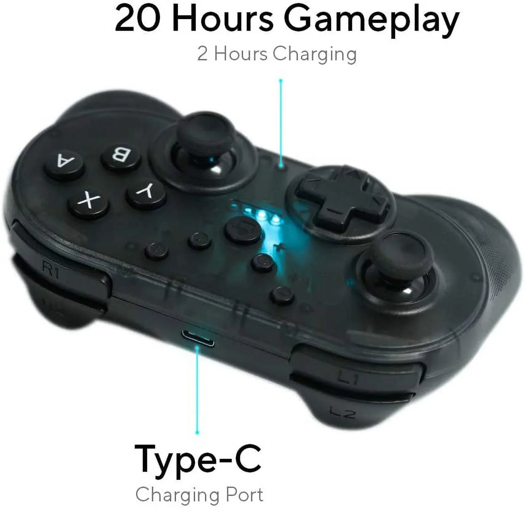 '+ [Nintendo Mini Mode Support Turbo Gamepad Wireless NFC Accessory] YOOL Amiibo w/ Switch
