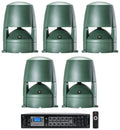 '+ 8" Landscape (5) 70v 88M CONTROL JBL Speakers Commercial exterior Amplifier
