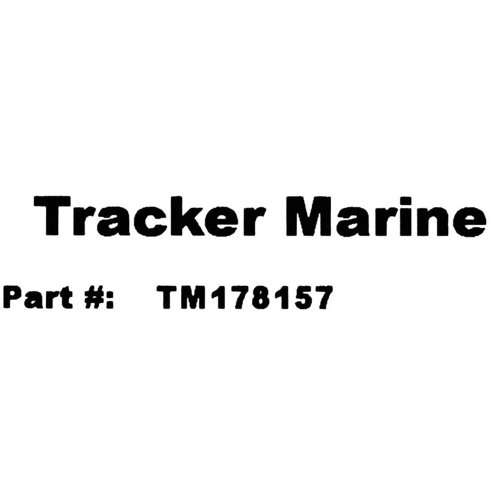 3/4 Non-Skid | 7 Tracker Boat TM178157 x Mat Black Rubber Inch 10 1/4