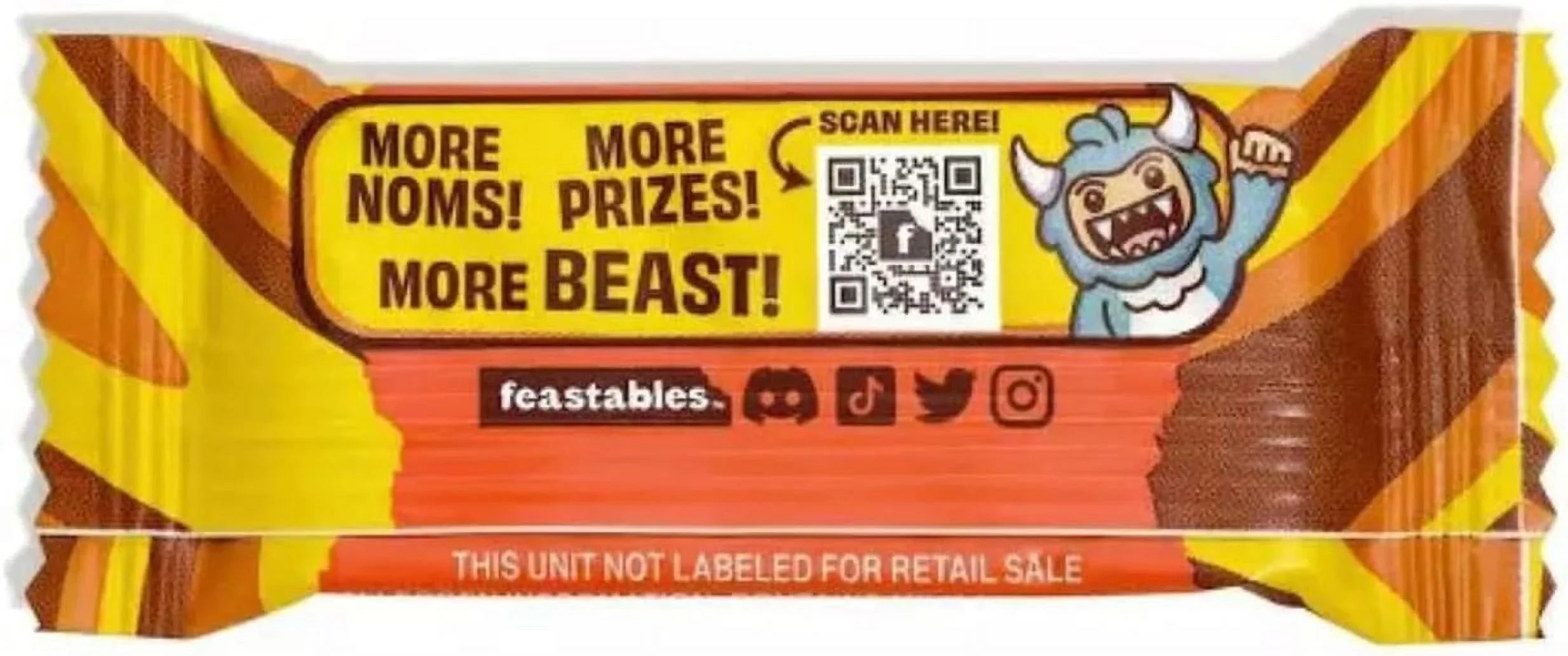 Beast Chocolate Mr. Bars Bag Mini Of Feastables 50