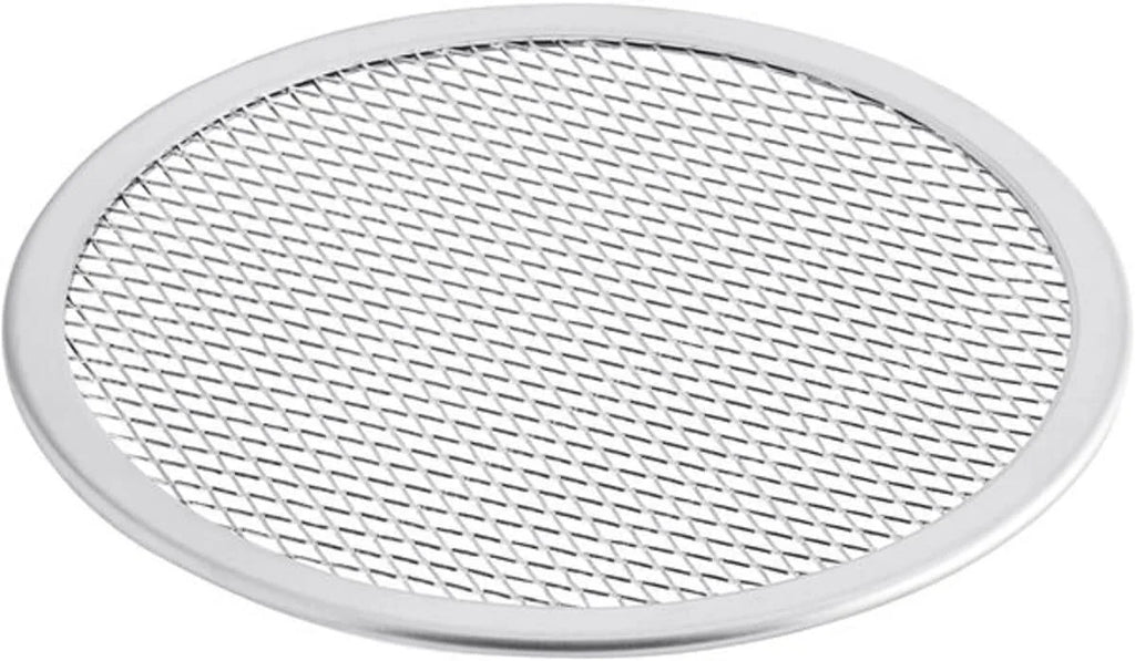 Home for Screen Pizza Baking Kitchen Set Bakeware Round TrueCraftware- Rim Round Pan Aluminum Tray 2 & Pizza Seamless Baking Pizza Restaurants 10” Tray Pizzeria Screen- of