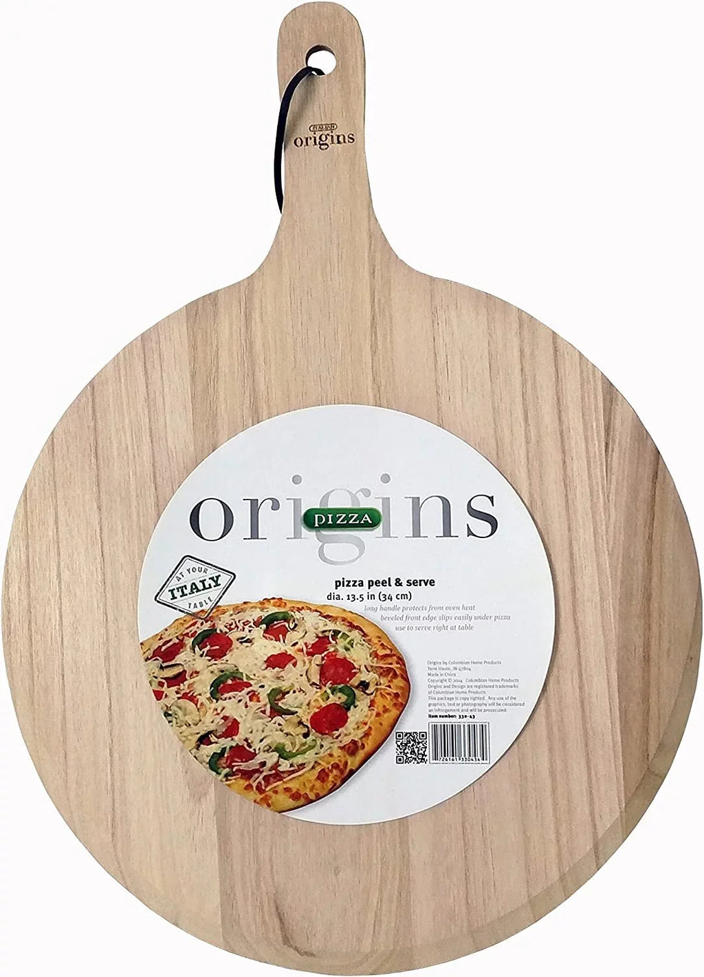 Pizza Wood, Origins 13 Round Italian 21-Inch by Peel,