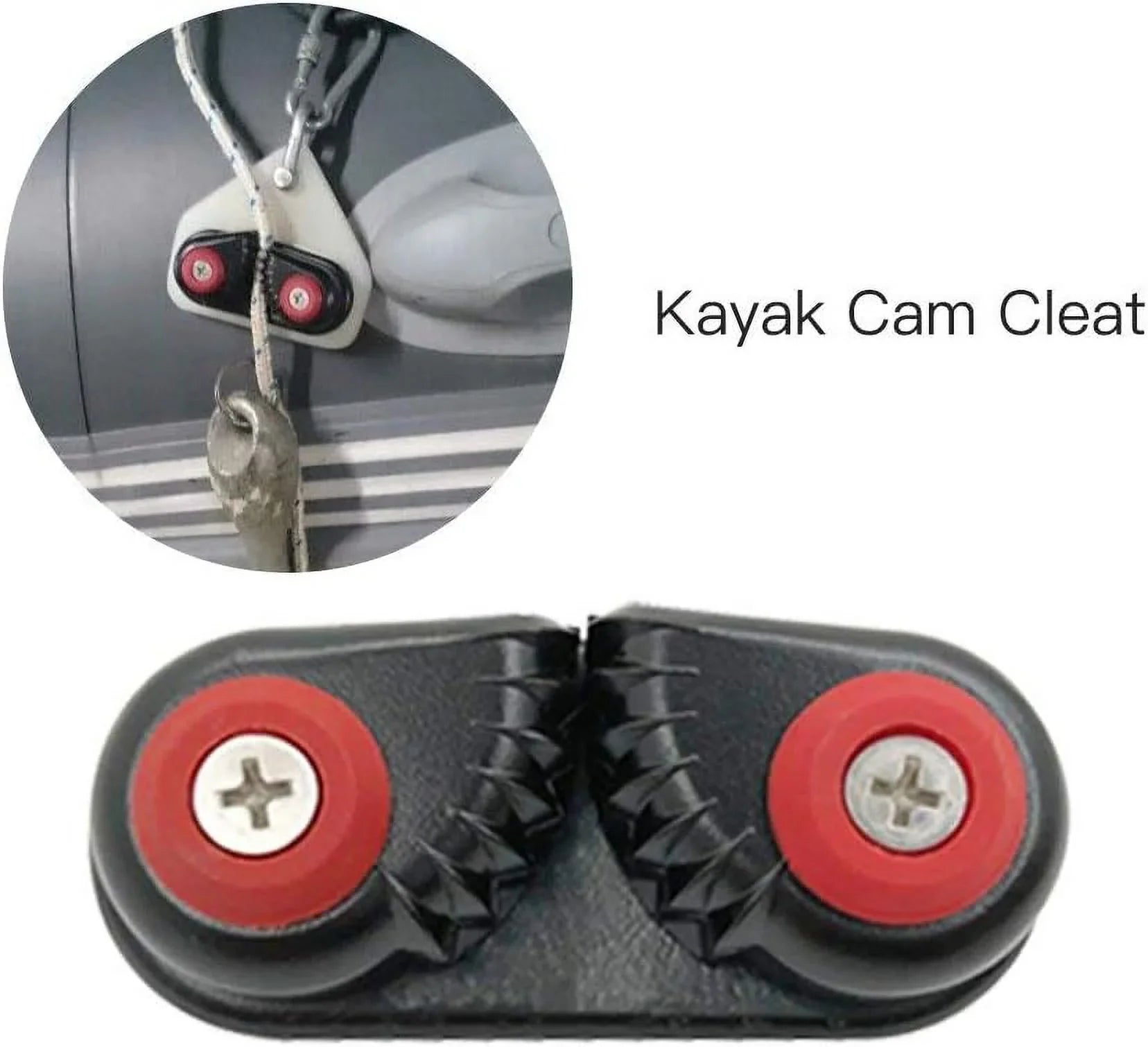 Fast Cleats Lixada Aluminum Cleat Entry Cam Cam Cleats 2PCS Sailing Canoe Dinghy Kayak Boat Kayak Boat