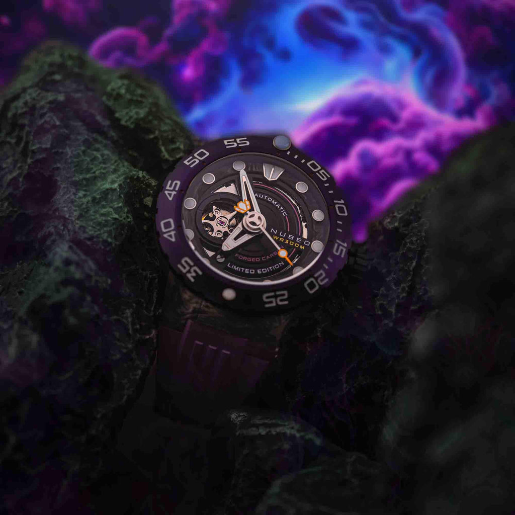 Carbon Edition Nubeo Opportunity Automatic Purple Forged Limited Fiber