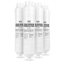 for Replaces Darlly Clear Pool Dia Spa Prefilter Spa Filter System 2-3/4" Cartridge Pure RP1000, PRER8000, Guardian Replacement Choice for Fill 12-1/4" Start [4-Pack] Resin Long x
