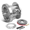 Mustang DNA 6-Bolt Motoring Steering Wheel 2006 Adaptor 1984 Hub Kit Ranger Silver Pattern HUB-ZTL-9061-SL For to Aluminum Boss Billet Thunderbird