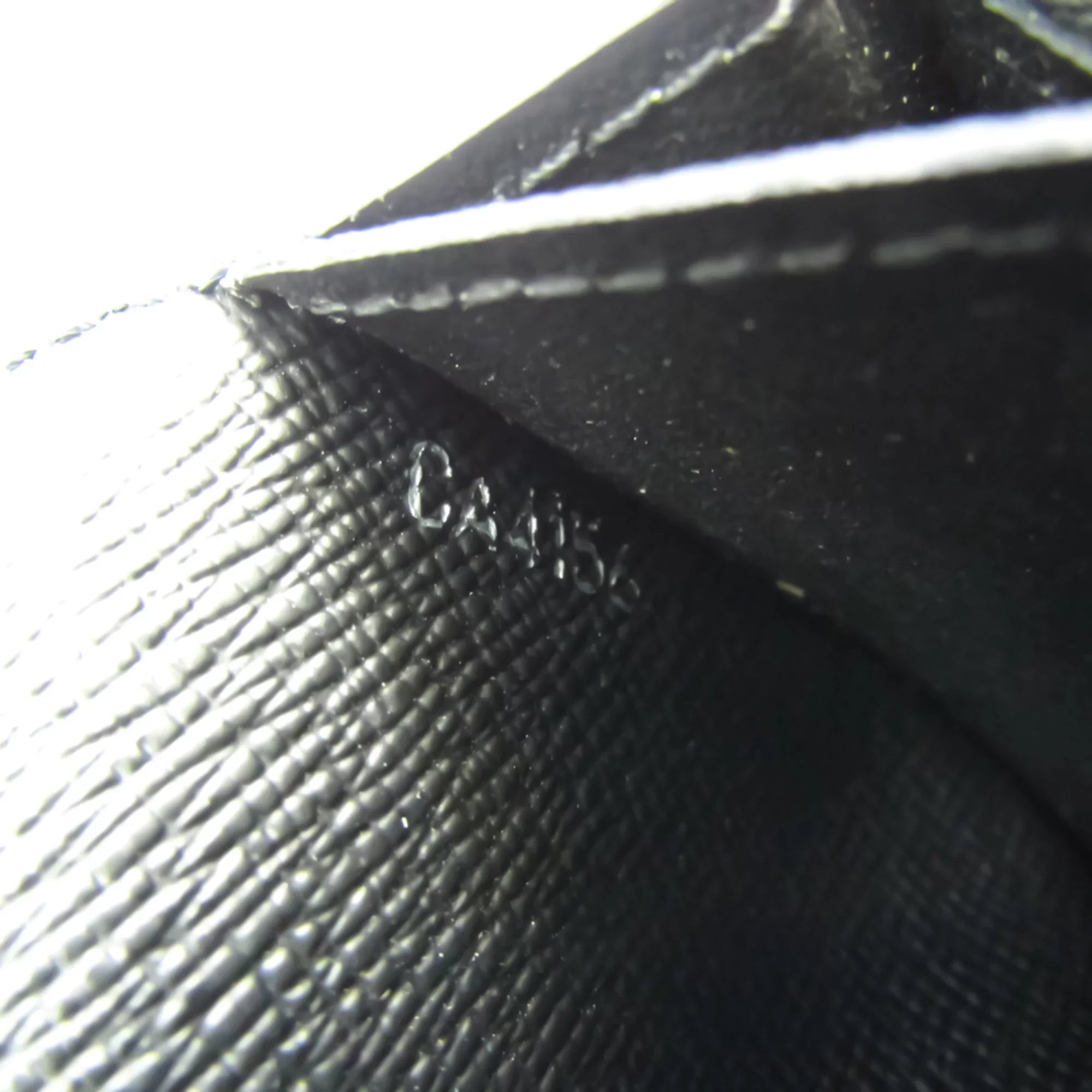Portefeuille (Good) M60622 (bi-fold) Epi Brazza Men's Leather Pre-Owned Wallet Noir Epi Long