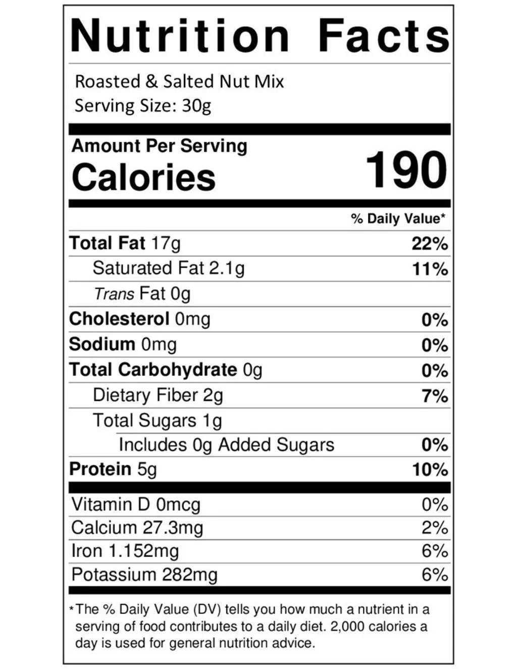 Nut mix Salted Roasted
