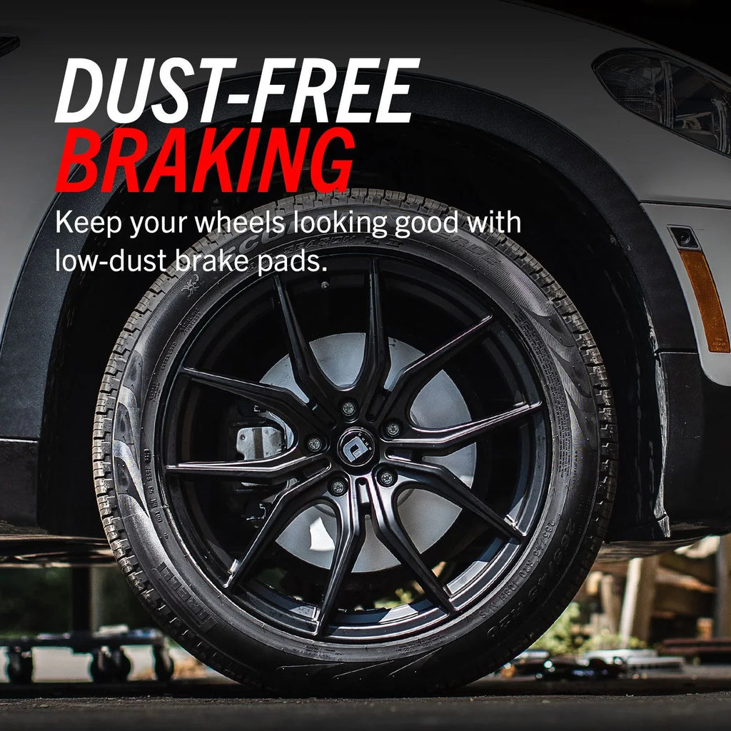2019 Highlander Coated Geomet Front Kit Fits & Rear Brake CRK5828 Power Toyota Stop