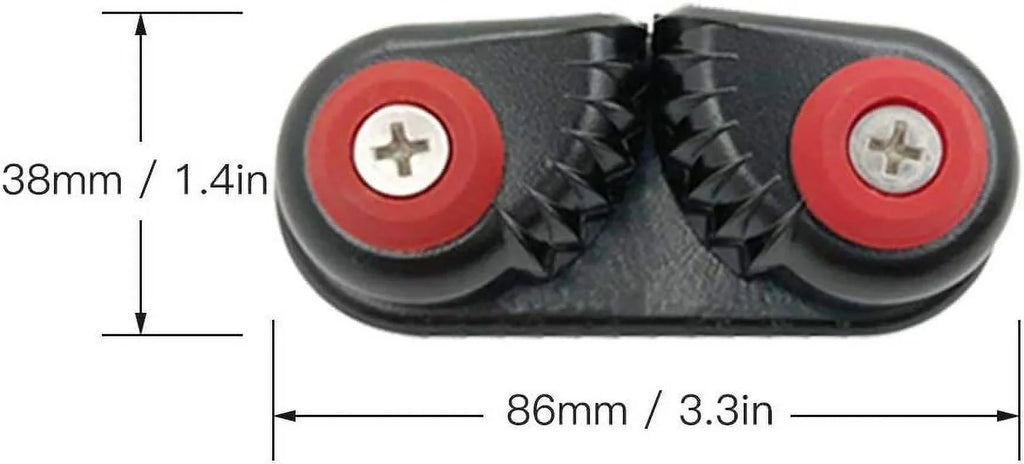Fast Cleats Lixada Aluminum Cleat Entry Cam Cam Cleats 2PCS Sailing Canoe Dinghy Kayak Boat Kayak Boat