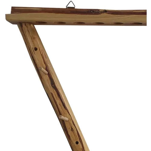 Compound Arrow Storage Rustic - 2 Rack 12 Archery Creek Rush Wall Creations Bow