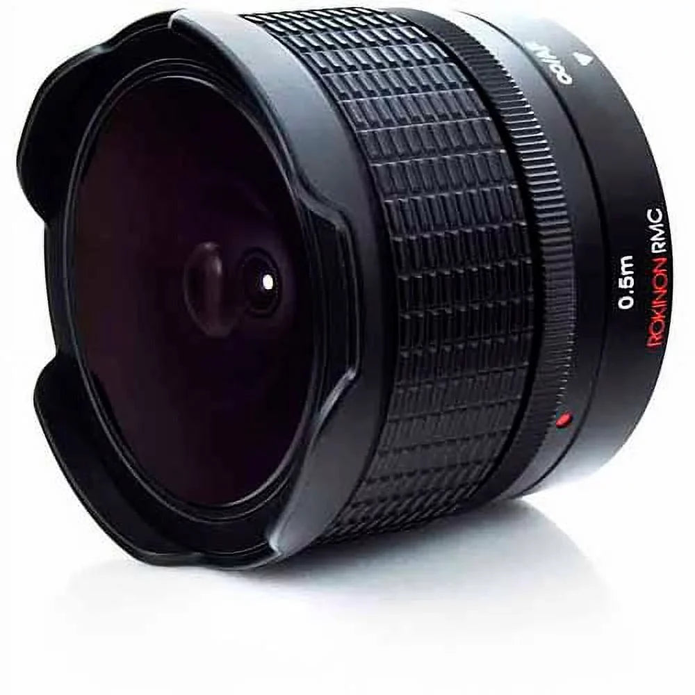 RMC12-FX RMC ROKINON Cameras Fisheye f/7.4 for X 12mm Fuji Lens