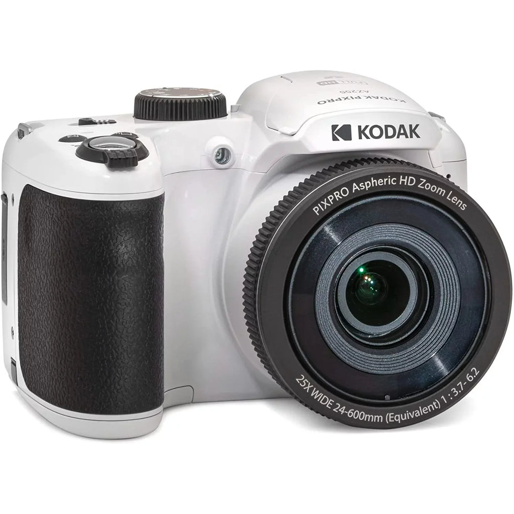 UHS-I Bag Bundle Memory Optical 25X Astro Camera Card Zoom 16MP Photo Digital Lexar + SDHC AZ255-WH Camera, with Kodak Deco 32GB White 800x High-Performance Zoom, PIXPRO