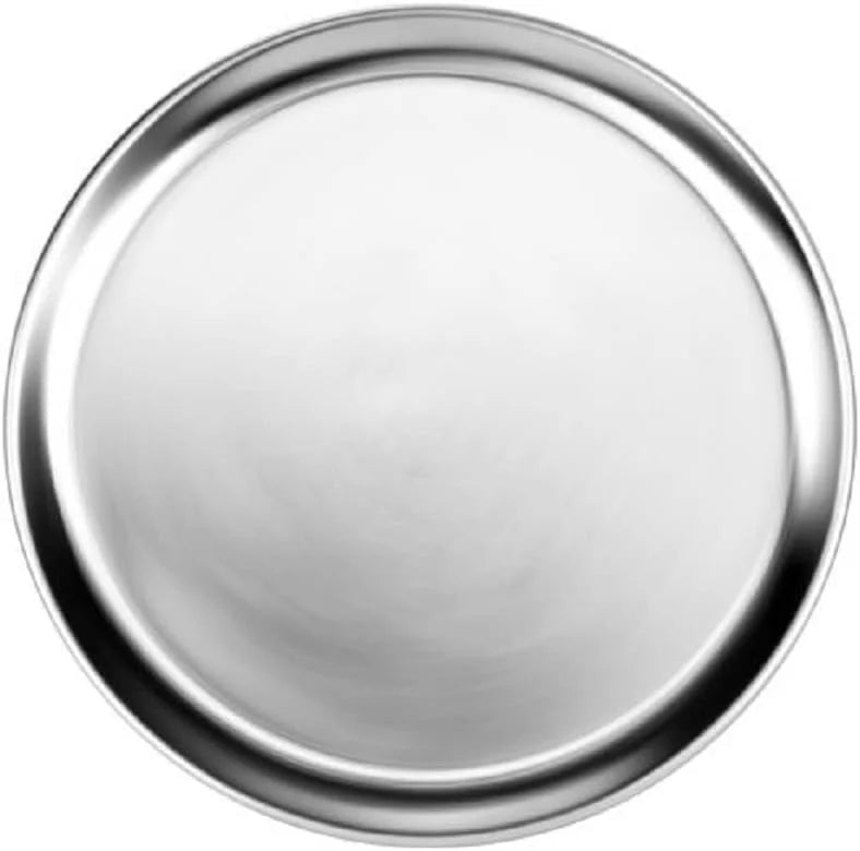 Baking Pizza & 3 Round Tray Pan 9” Tray Tray Baking for Tray Wide Pizza Bakeware Aluminum Home TrueCraftware- of Kitchen Rim- Pizzeria Pizza Set Restaurants Round Pan