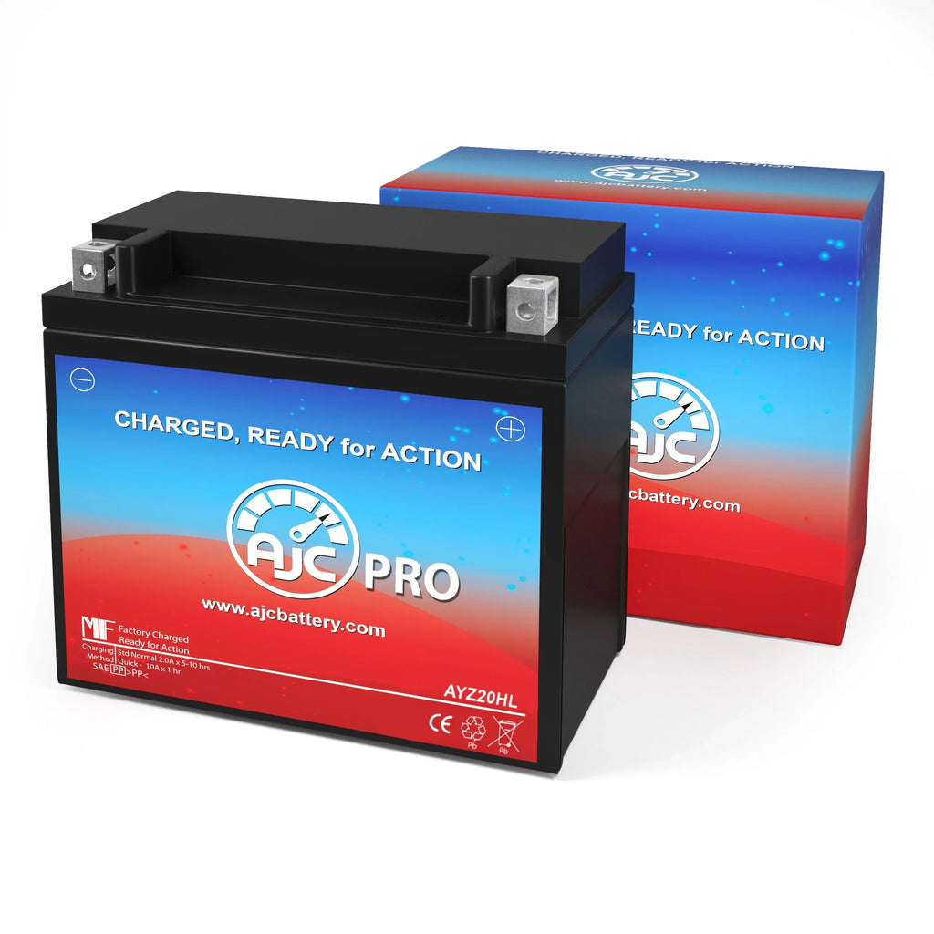 Bombardier with GTx Replacement Sport Battery 597CC 500S Compatible AJC Pro Snowmobile Battery (2009)