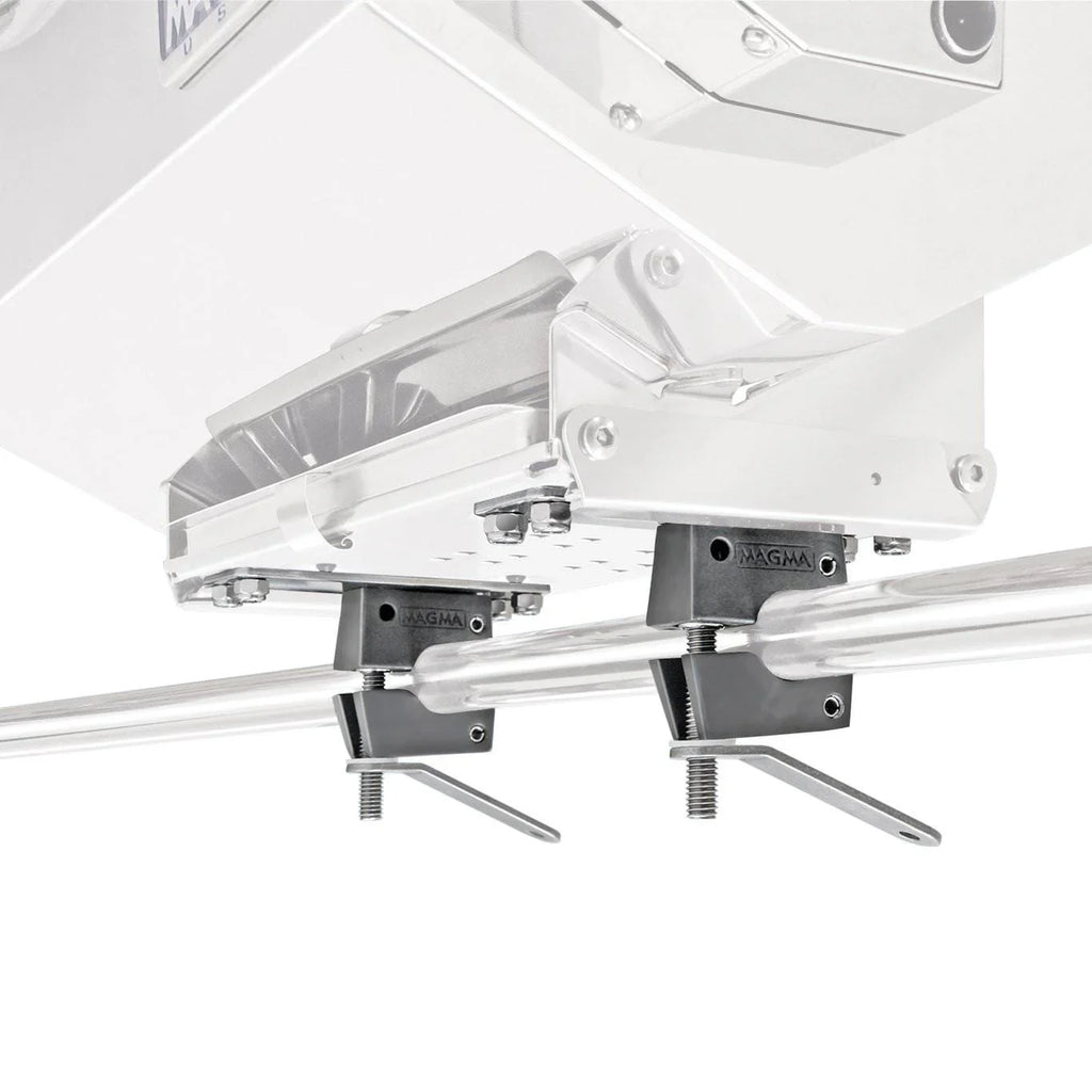 T10-580 - Standard Mount Rail Magma Rectangular Horizontal for Dual Grills Round