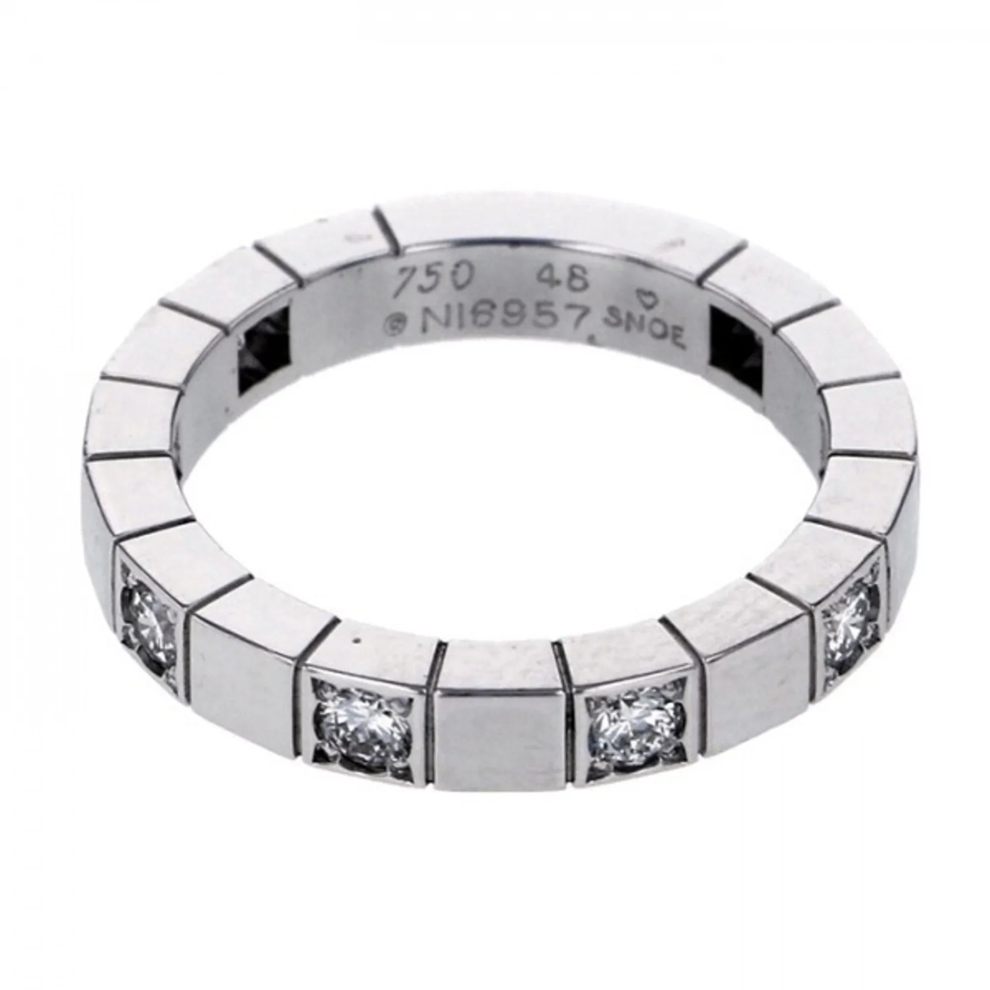 Cartier Ring K18WG (Good) Pre-Owned White Gold Raniere