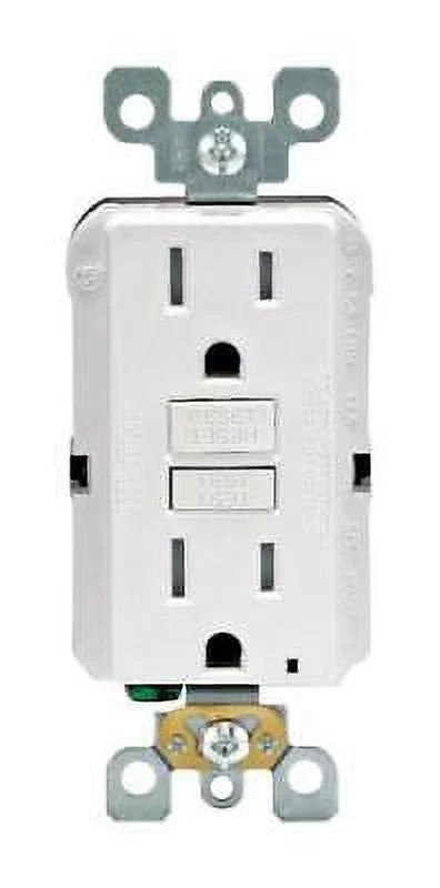 1 125 Leviton V Outlet Duplex amps 15 SmartlockPro pk White GFCI 5-15R