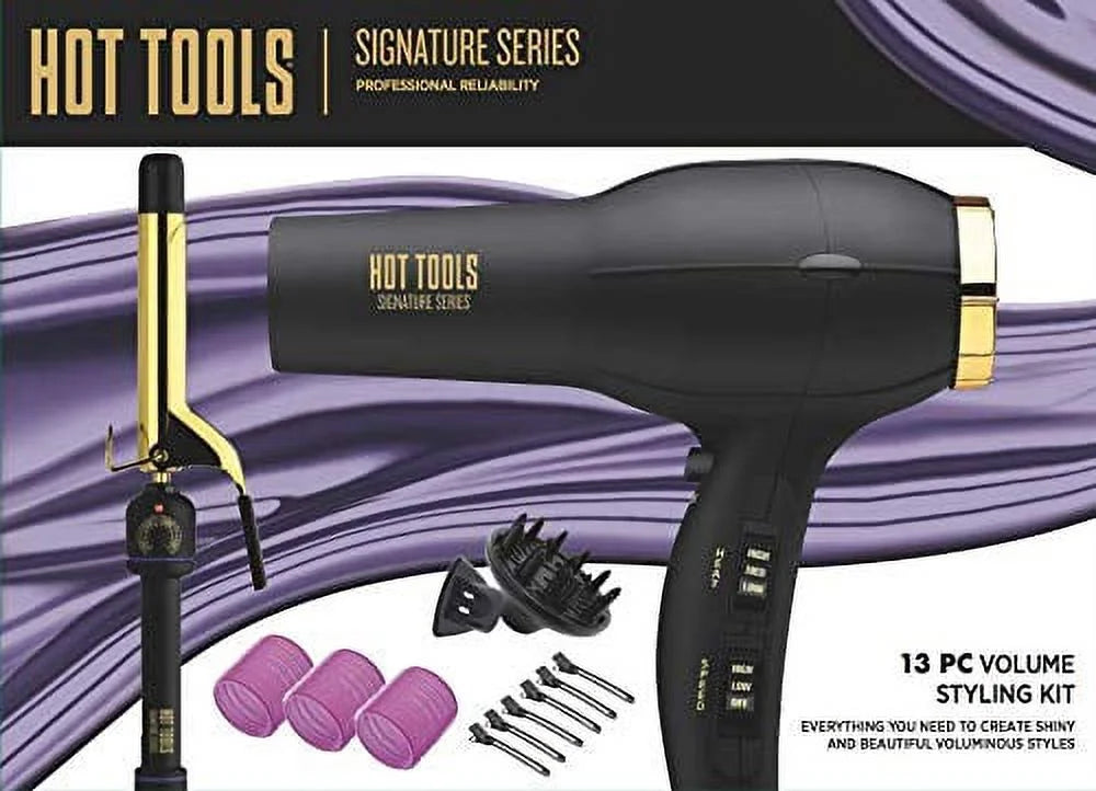 Box Hot Bundle 13 Pc. Volume Signature Tools Kit Series Styling